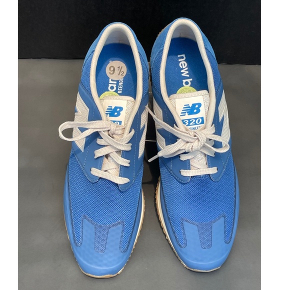 New Balance 320 Blue Marathon Sneakers - Men's Size 9.5 - Picture 2 of 5